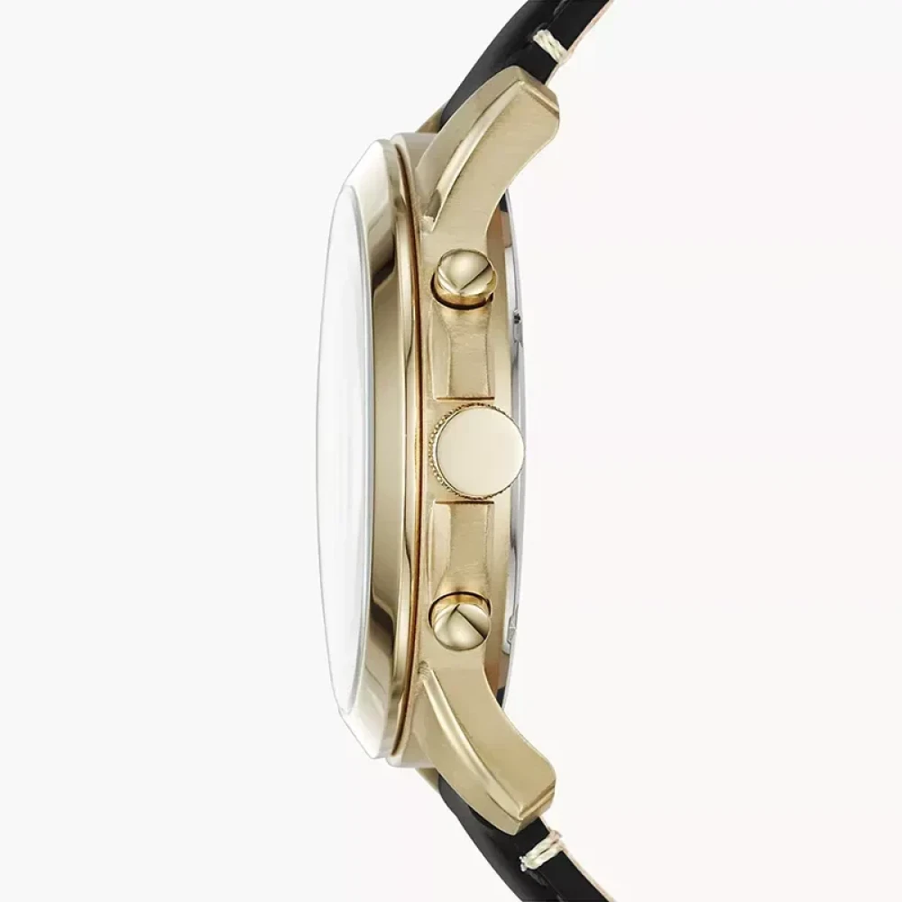 Fossil Grant Chronograph White Panda Dial